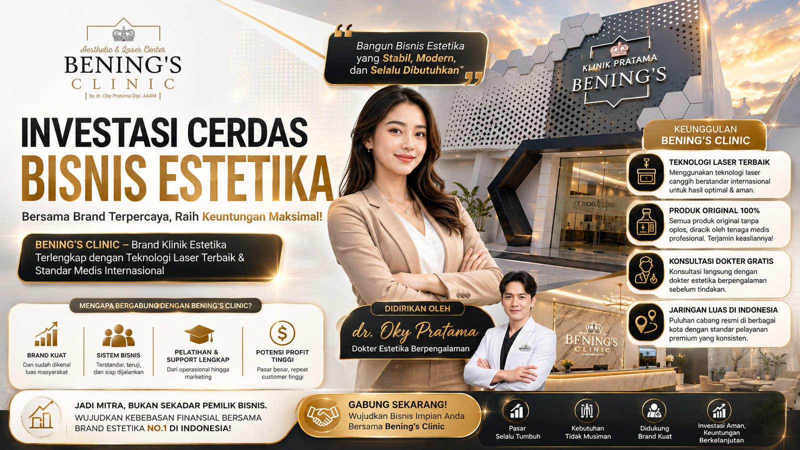Perawatan Wajah Modern Klinik Kecantikan Benings