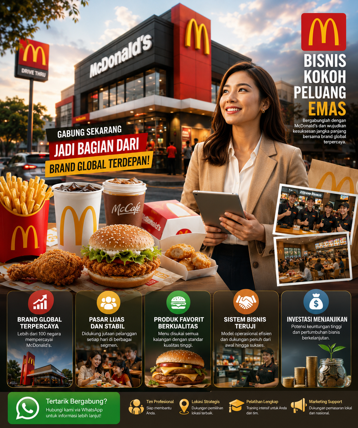 Peluang bisnis McDonald's