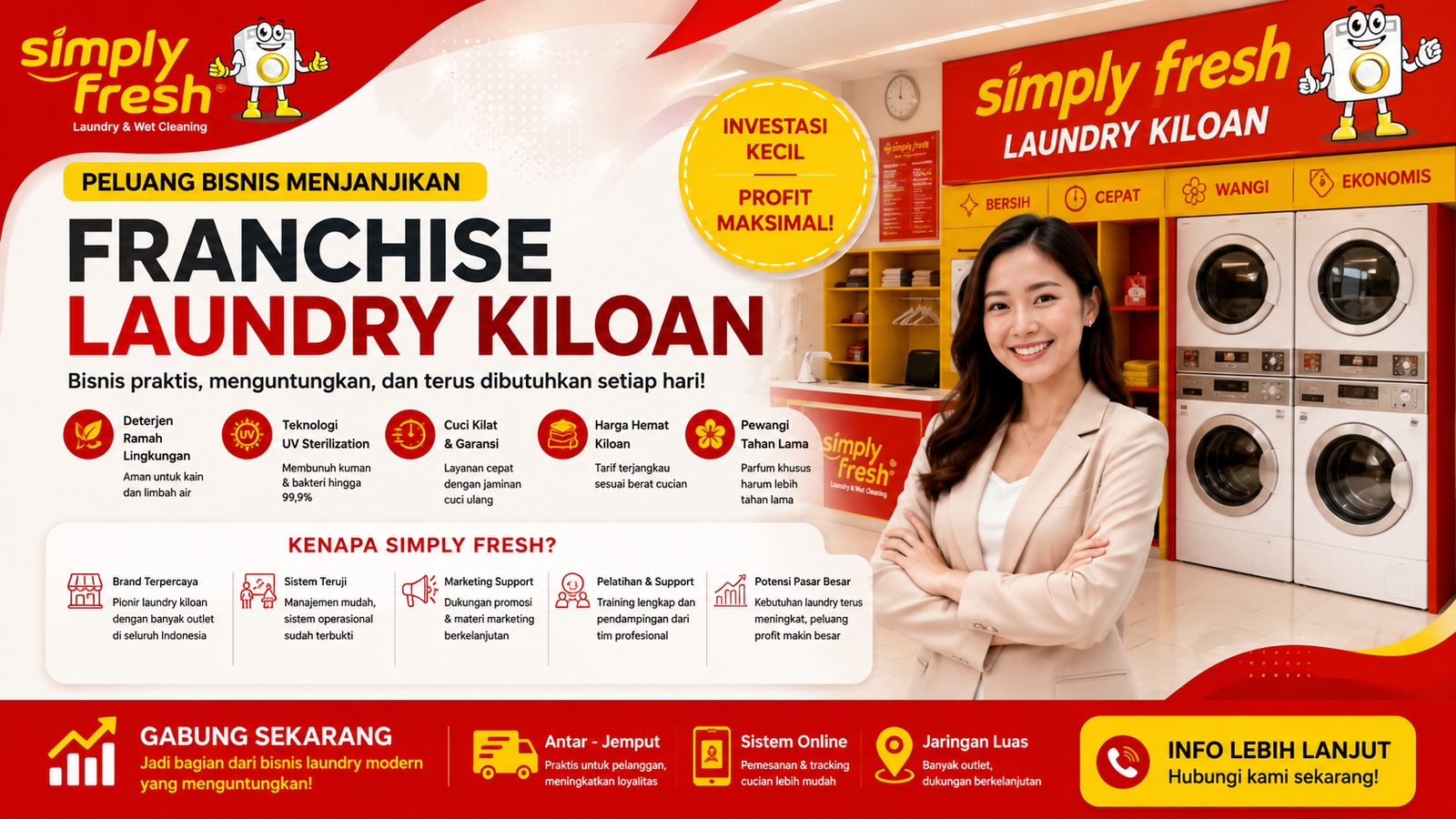 Simple Fresh Laundry Franchise